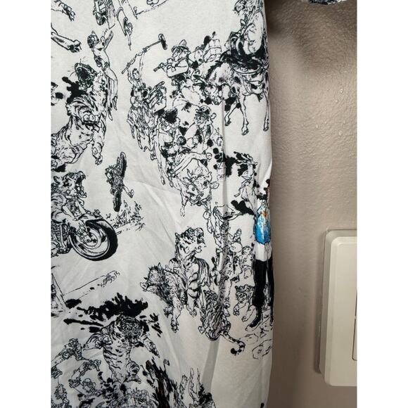 SuperM X Kim Junggi Tiger Inside Art Print Shirt Jung Gi RARE size M - Picture 3 of 12